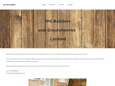 jpsbuilders.co.uk snapshot