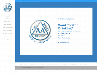 aahullandeastriding.co.uk snapshot