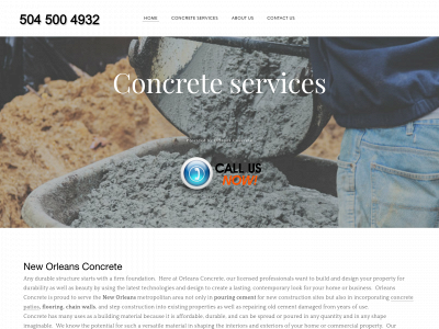 www.concreteneworleans.com snapshot