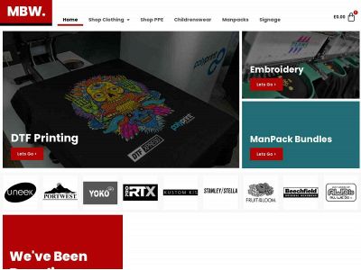 mybusinessworkwear.co.uk snapshot