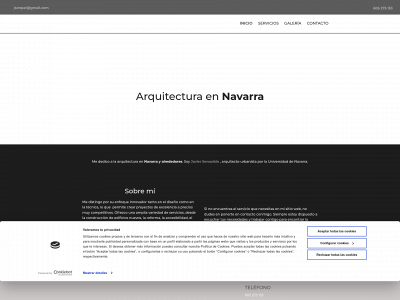 javiersenosiainarquitecto.es snapshot