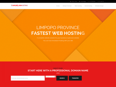 amukelanihosting.com snapshot