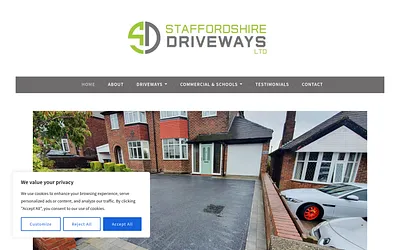 staffordshiredriveways.com snapshot