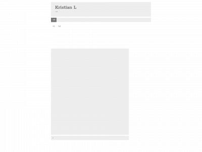 kristianl.dk snapshot