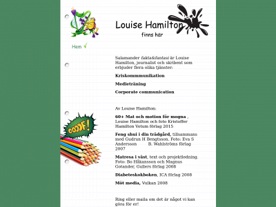 louisehamilton.se snapshot