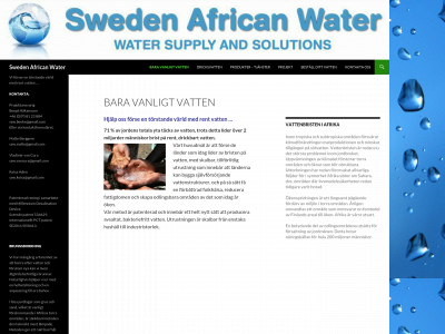 sweden-african-water.com snapshot