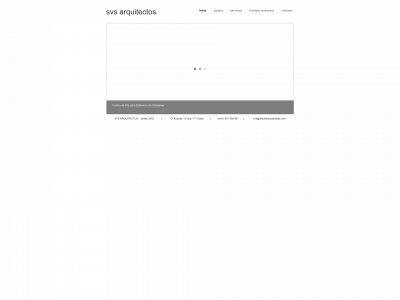 svsarquitectos.com snapshot