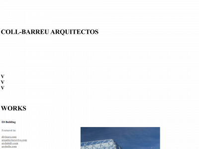 coll-barreu-arquitectos.com snapshot