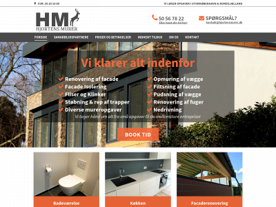hjortensmurer.dk snapshot