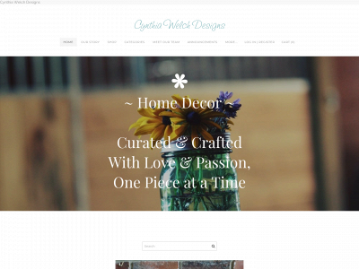 www.cynthiawelchdesigns.com snapshot