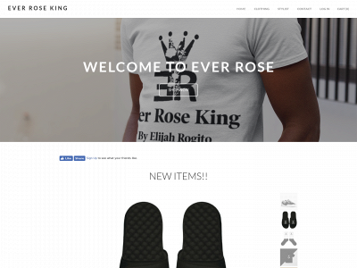 www.everroseclothingline.com snapshot
