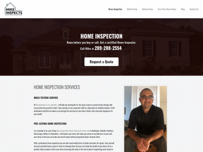 www.mikeinspects.ca snapshot