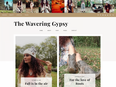 thewaveringgypsy.com snapshot