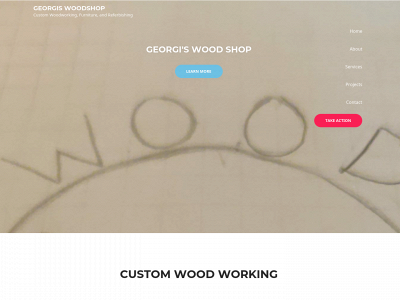 georgiswoodshop.com snapshot
