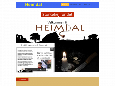 detektorforeningen-heimdal.dk snapshot
