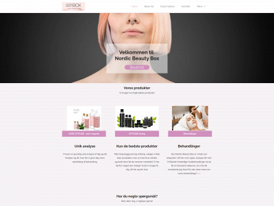 nordicbeautybox.dk snapshot