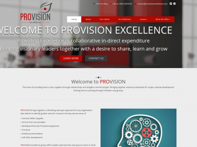 provisionexcellence.com snapshot