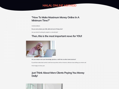 halalonlinemethod.com snapshot