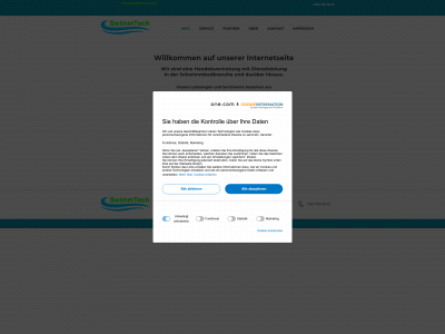 swimmtech.de snapshot