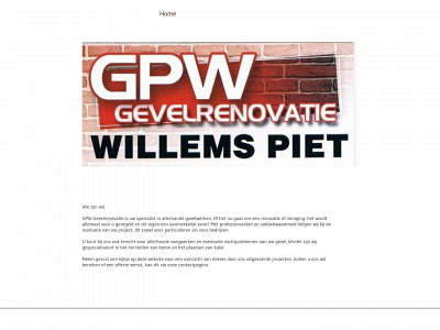 gevelrenovatiewillems.be snapshot