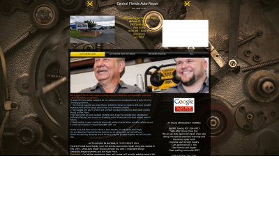 centralfloridaautorepair.co snapshot