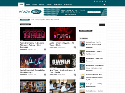 mgazamedia.com snapshot