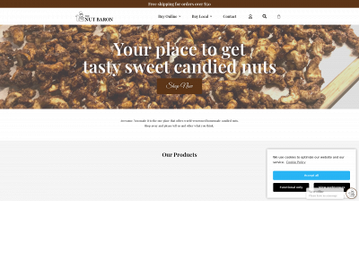 thenutbaron.com snapshot
