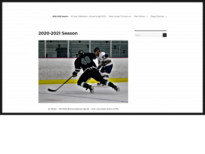 svchockey.org snapshot