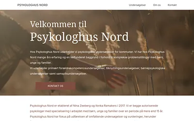psykologhusnord.dk snapshot