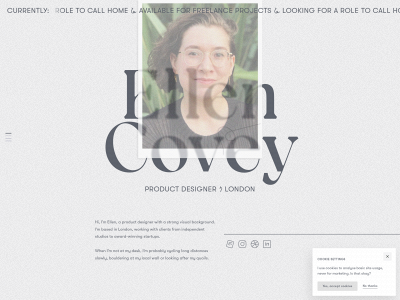 ellencovey.com snapshot