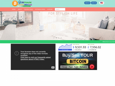 icstrade.com snapshot