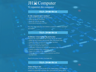 jhcomputer.dk snapshot