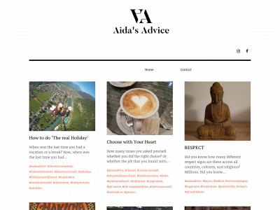 aidasadvice.com snapshot