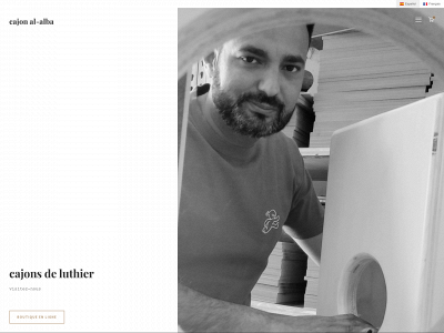cajonflamencoalba.com snapshot