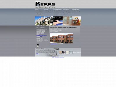kerrsbuilding.com snapshot