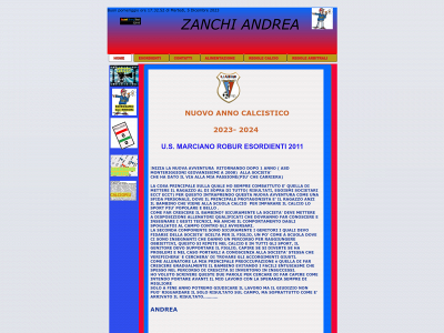 andreazanchi.it snapshot