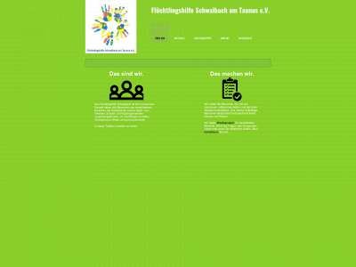 fluechtlingshilfe-schwalbach.de snapshot