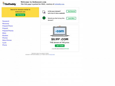 bizbooost.com snapshot