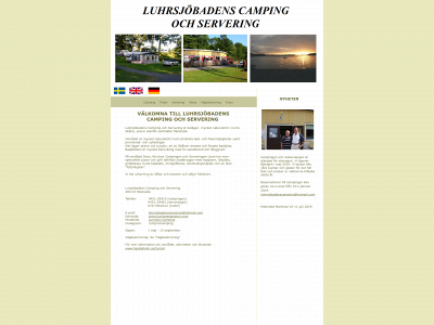 lursjonscamping.com snapshot