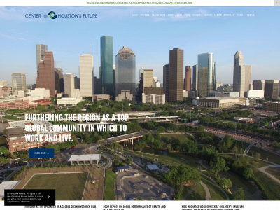 centerforhoustonsfuture.org snapshot