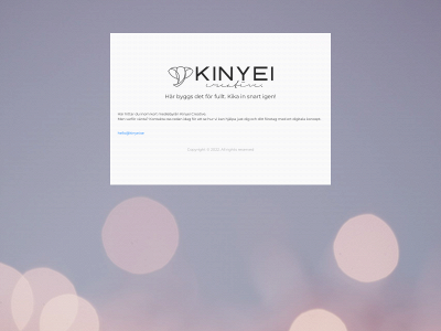 kinyei.se snapshot