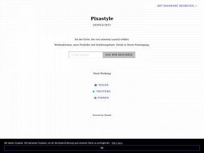 pixastyle.de snapshot