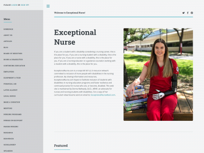 exceptionalnurse.com snapshot