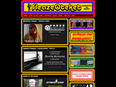 sleazeoteket.dk snapshot