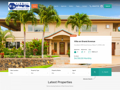abrealtyinvestmentsinc.com snapshot