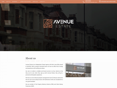 avenueestate.co.uk snapshot