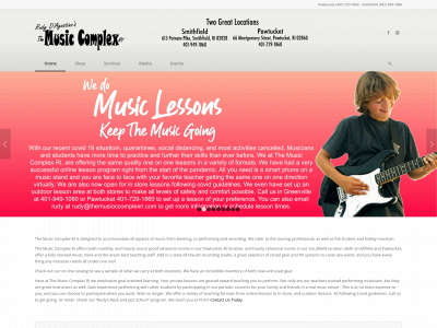 themusiccomplexri.com snapshot