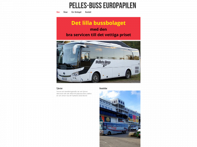 pellesbuss.se snapshot