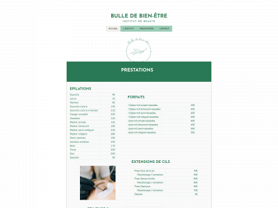 bulle-de-bien-etre.fr snapshot