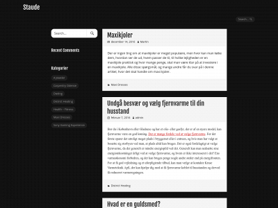 staude.dk snapshot